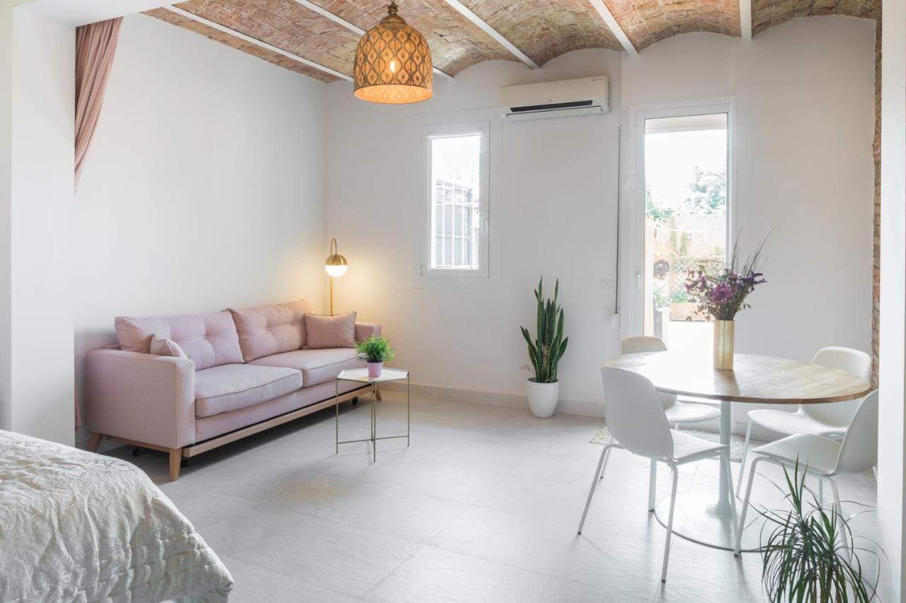 Magic Apartment With Private Terrace Барселона Экстерьер фото