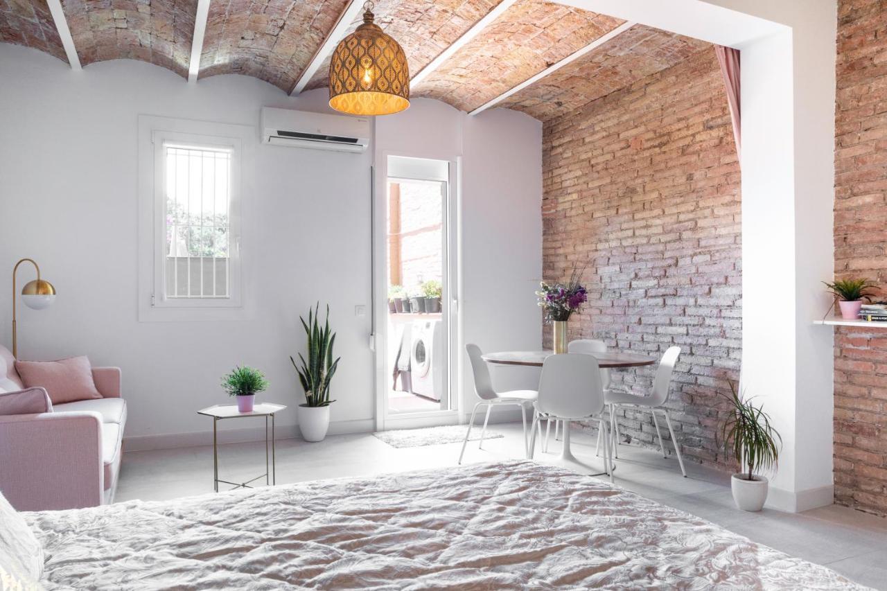 Magic Apartment With Private Terrace Барселона Экстерьер фото